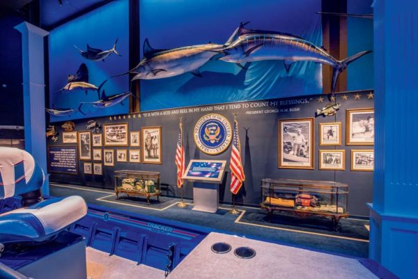 Aquarium Adventure Hall of Fishing Presidents