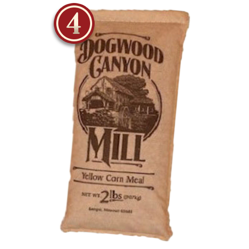Bring home the perfect corn meal mix produced at our very own Dogwood Canyon Mill!  