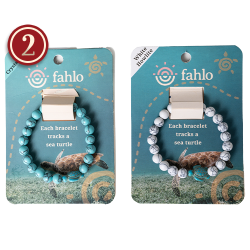 Each Fahlo bracelet tracks an animal and helps us save wildlife.