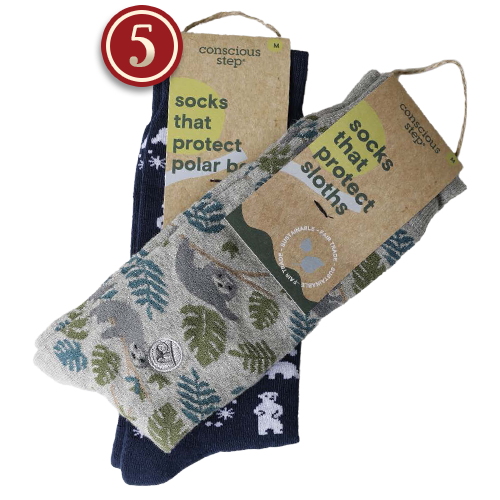 Donate to a good cause with each step you take! These adorable socks have raised over $1.2M for non-profit partners around the world - a win-win for all! 