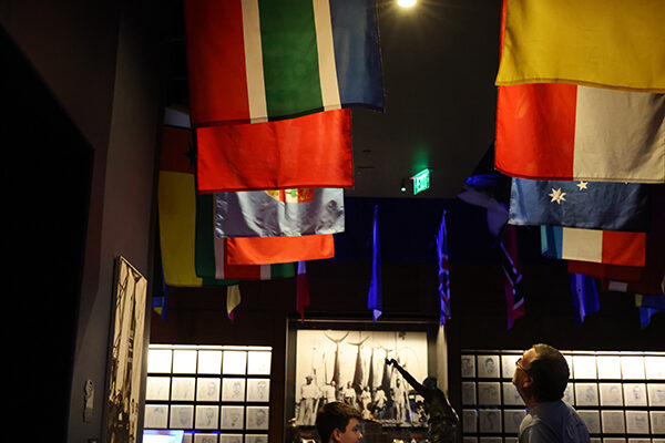 Guests in the IGFA exhibit