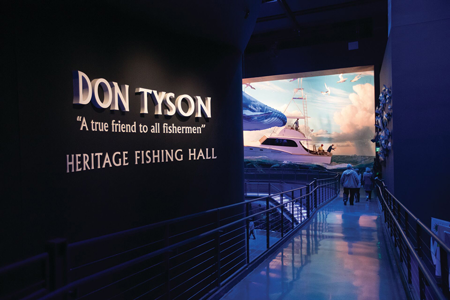 2025_WOW_ExhibitsPages_DonTysonHall_900x600 Don Tyson "A true friend to all fisherman" Heritage Fishing Hall.