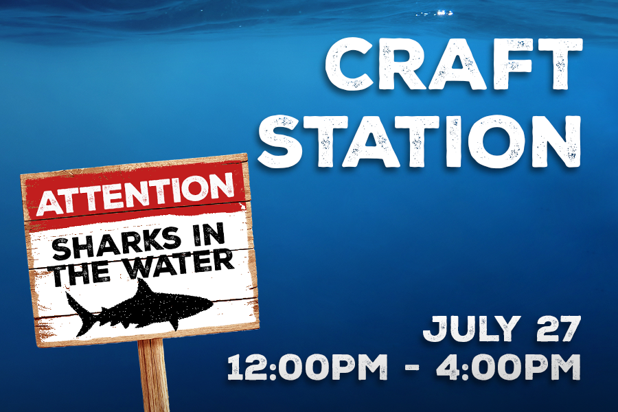 Craft Station July 27 12:00PM - 4:00PM